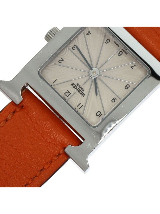 Hermes Watch Double Tour SS Leather